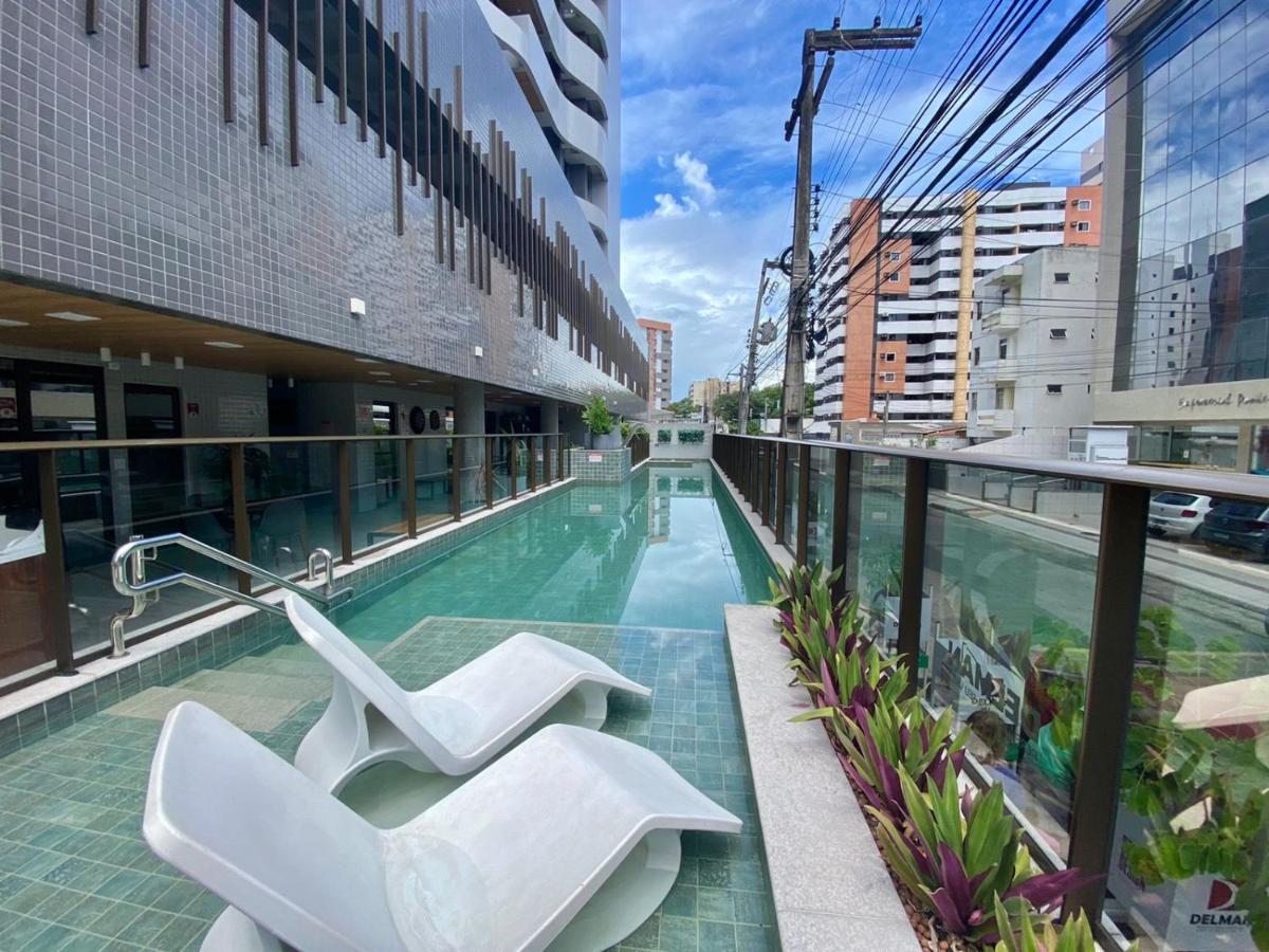 Studio Design - Apto Com Varanda E Lazer Completo Na Ponta Verde Apartamento